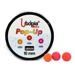 Momeala Flotanta Utopia Baits - Pop-Up Capsuna 10mm Momeala Flotanta Utopia Baits - Pop-Up Capsuna 10mm